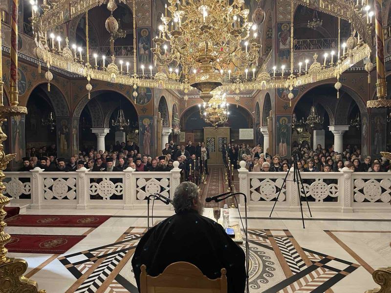 Γ΄ Κατανυκτικός Εσπερινός στη Δράμα και ομιλία π. Νικ. Λουδοβίκου